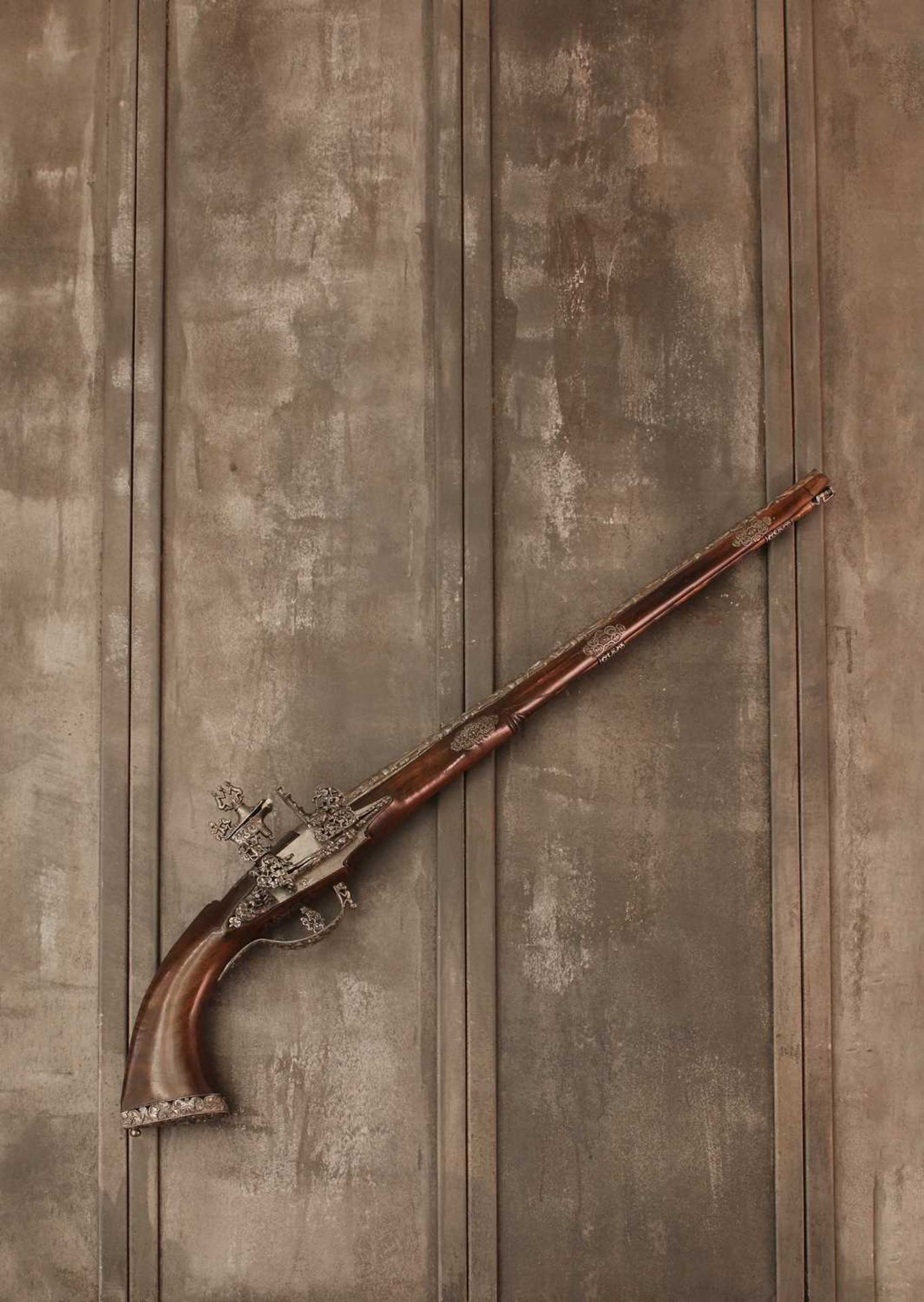 A Brescian Miquelet lock long-barrelled pistol,