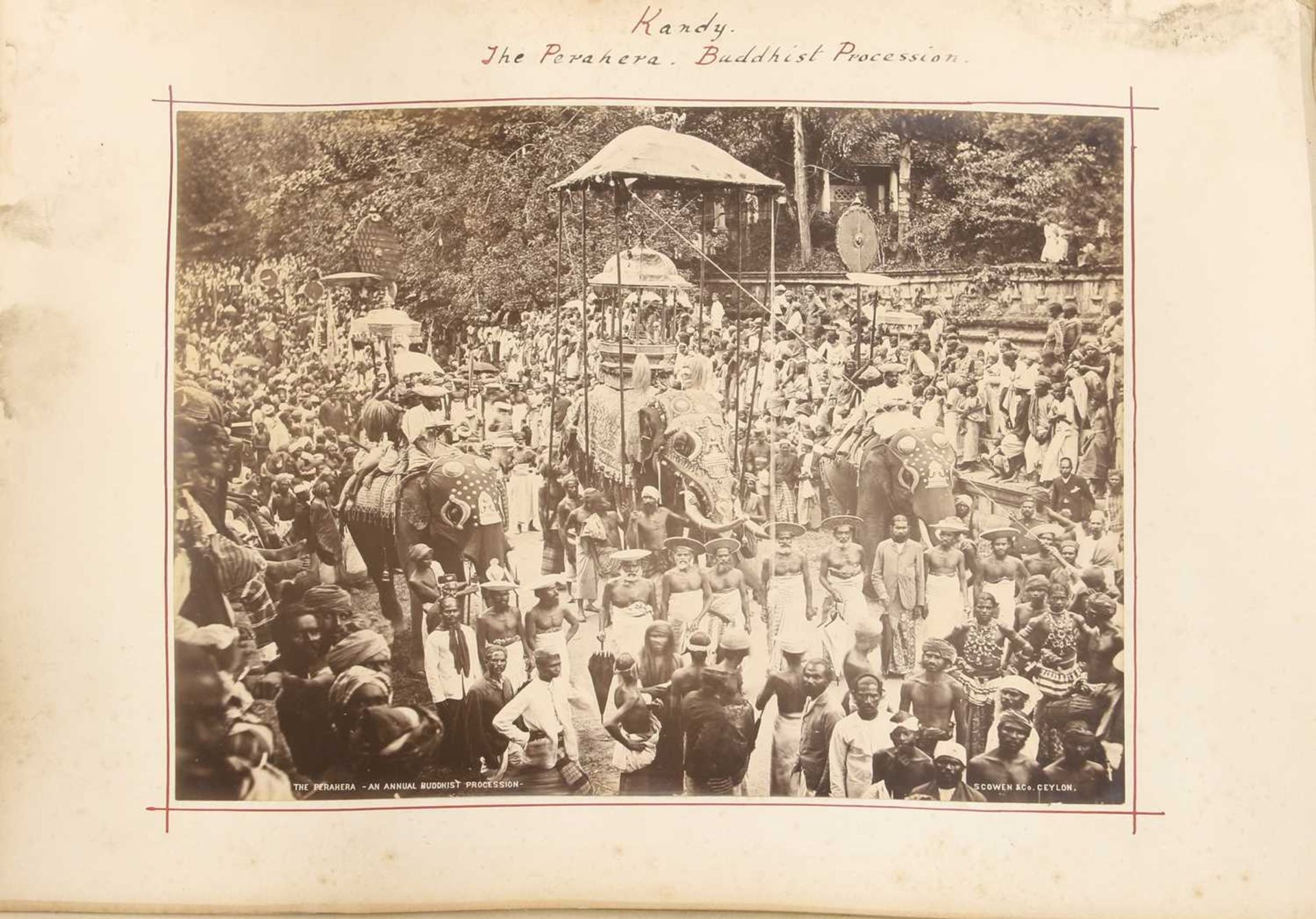 An album of photographs of India, - Image 8 of 40