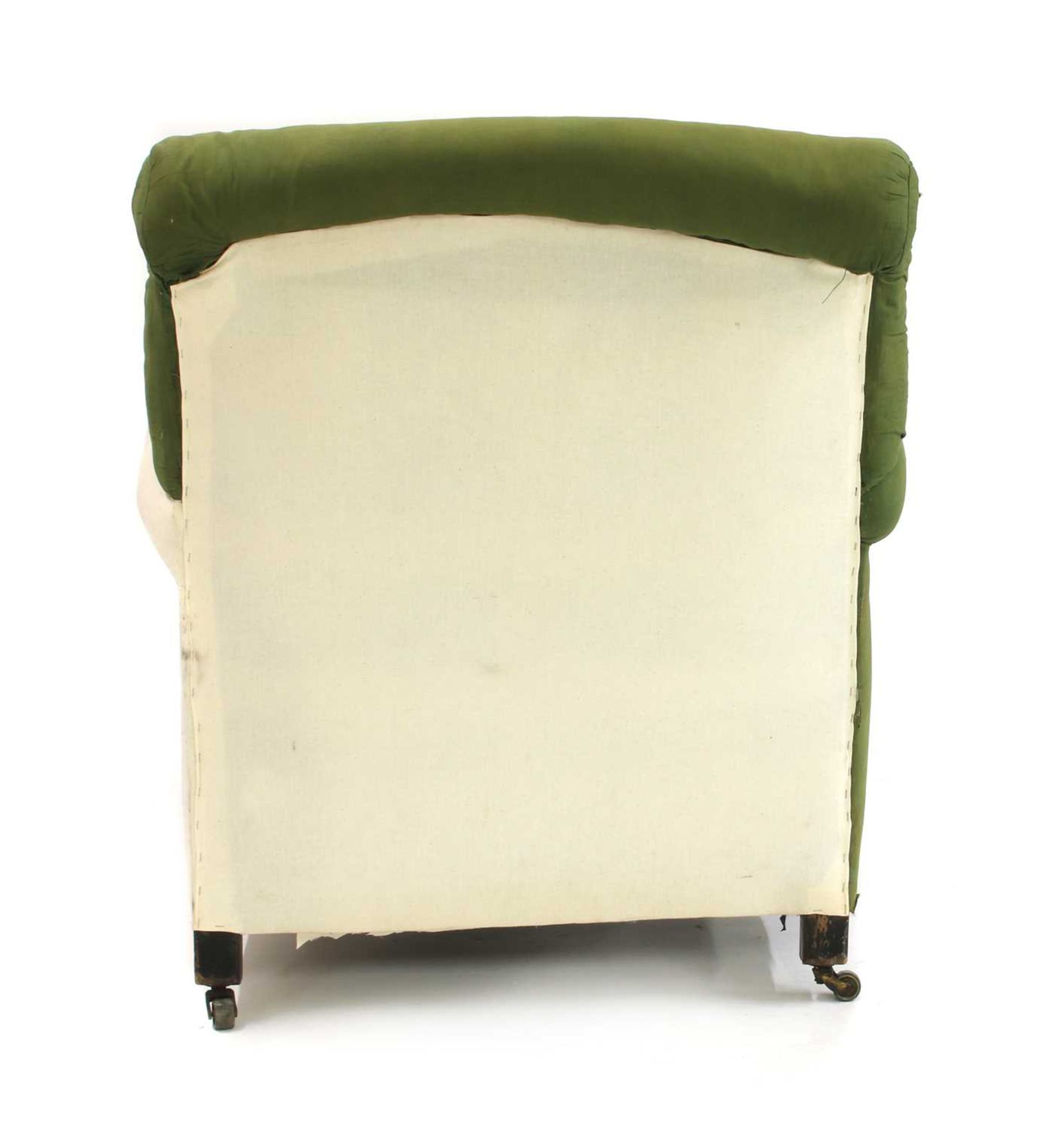 An upholstered easy armchair, - Image 4 of 8