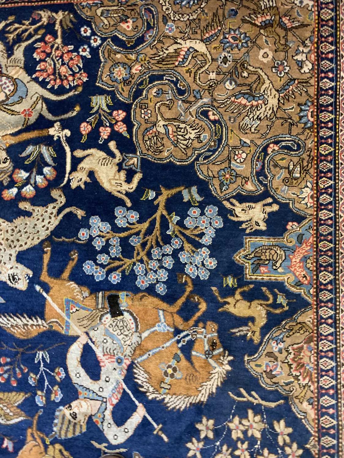 A Tehran Qum carpet, - Image 21 of 25
