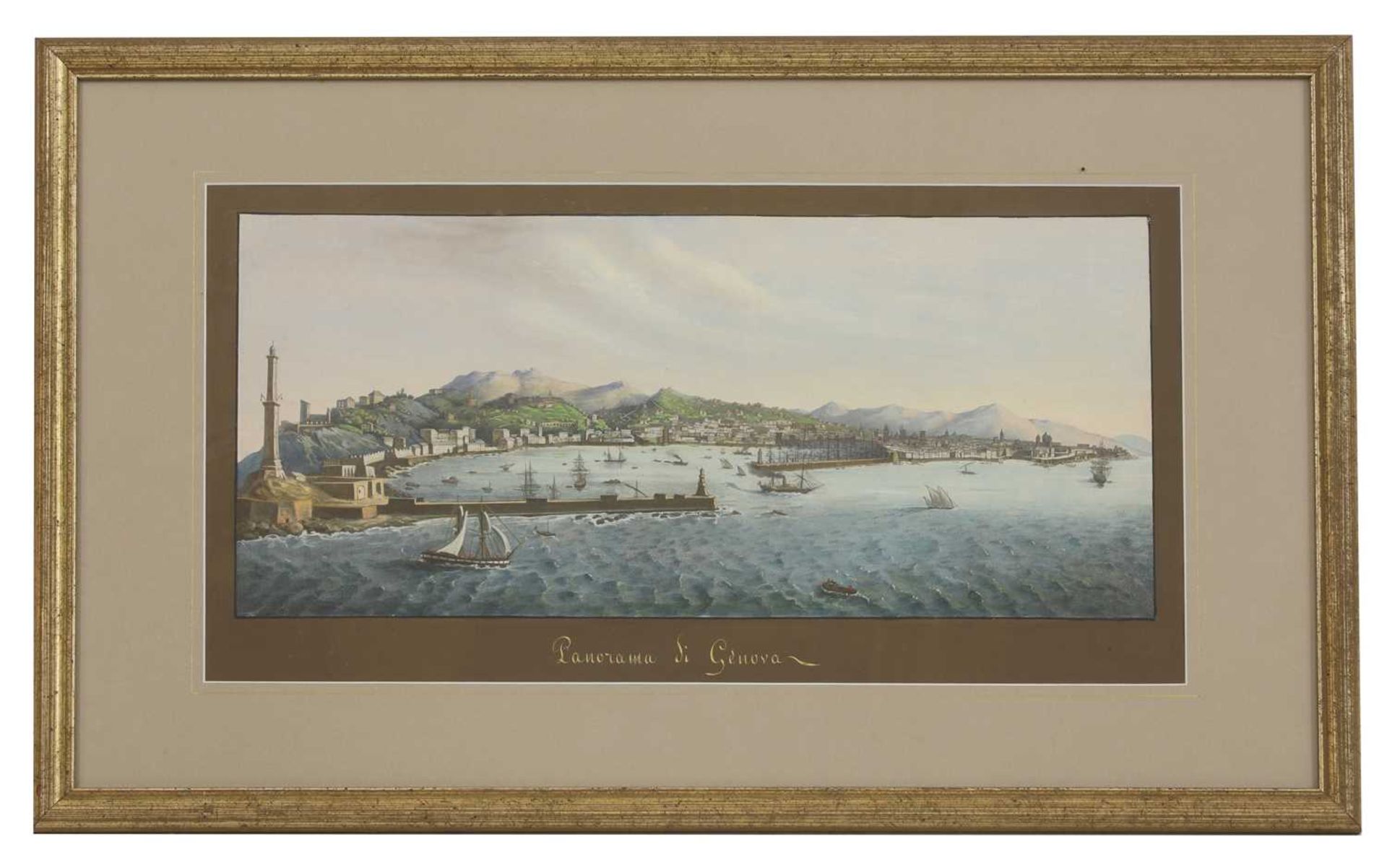 'Panorama di Genova', - Image 2 of 3