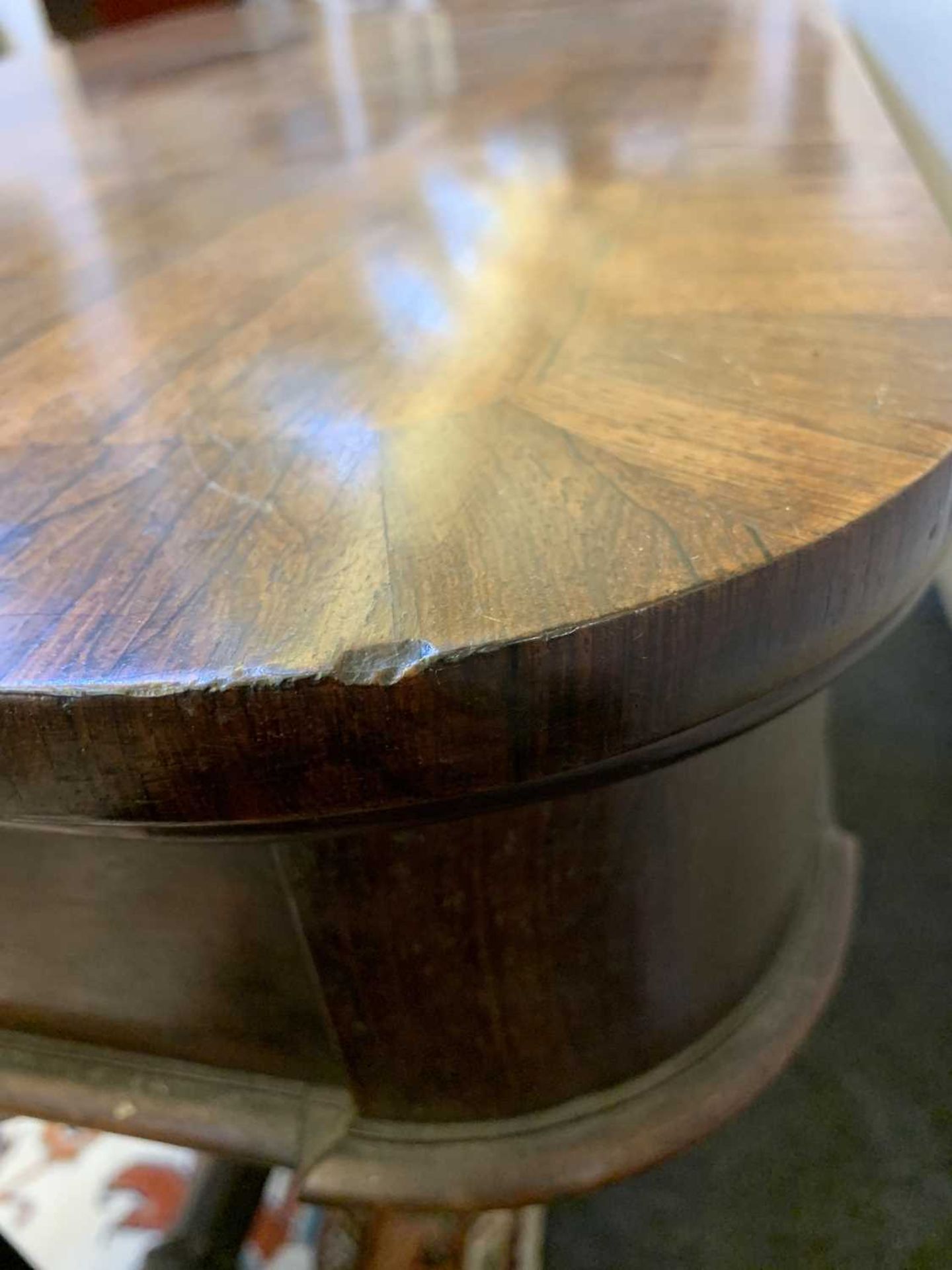 A late Regency rosewood centre table, - Image 13 of 20