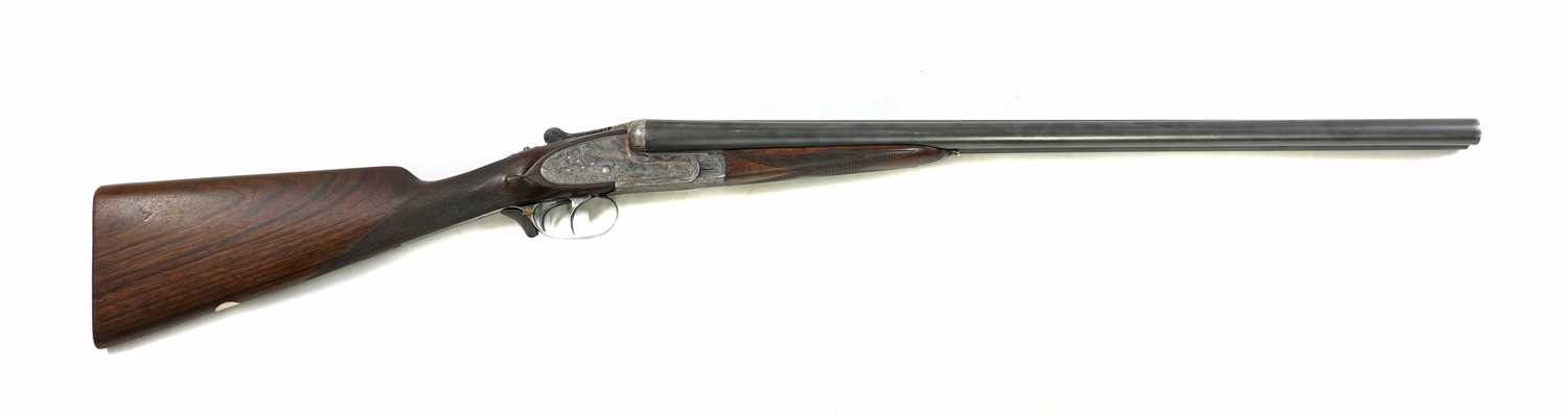 An AYA 'XV' 12 bore double-barrelled sidelock ejector shotgun,