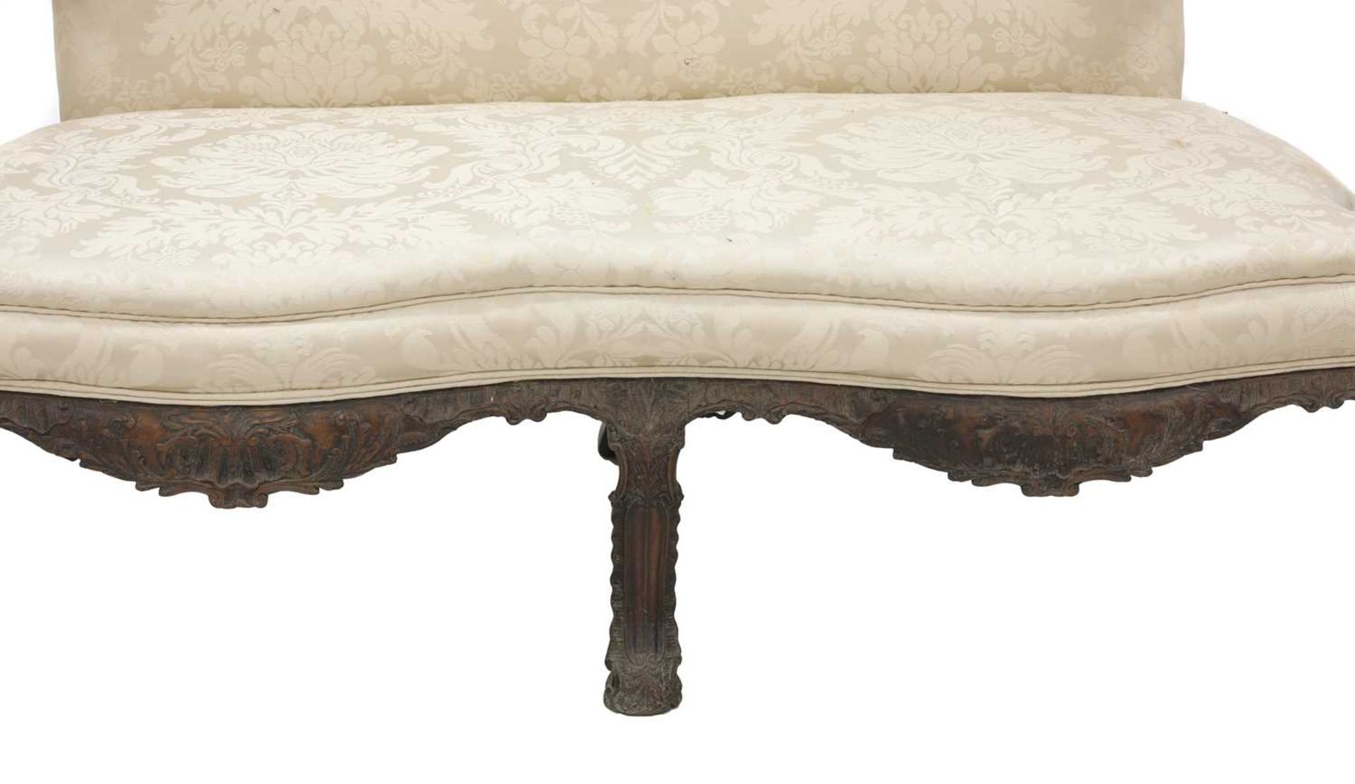 A Continental carved settee, - Image 7 of 7