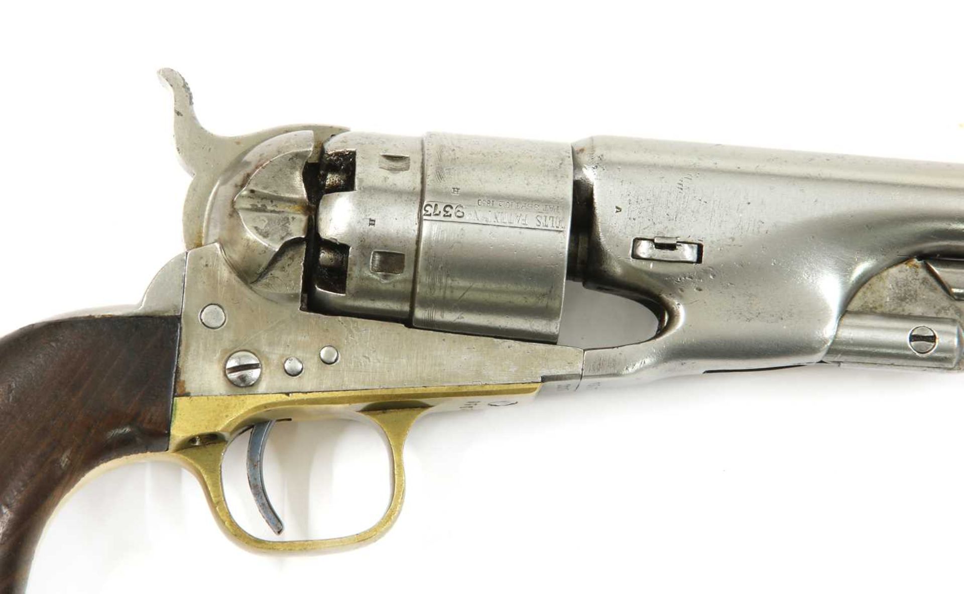 A Colt .44 calibre Model 1860 Army 6-shot step cylinder percussion revolver, - Image 3 of 6