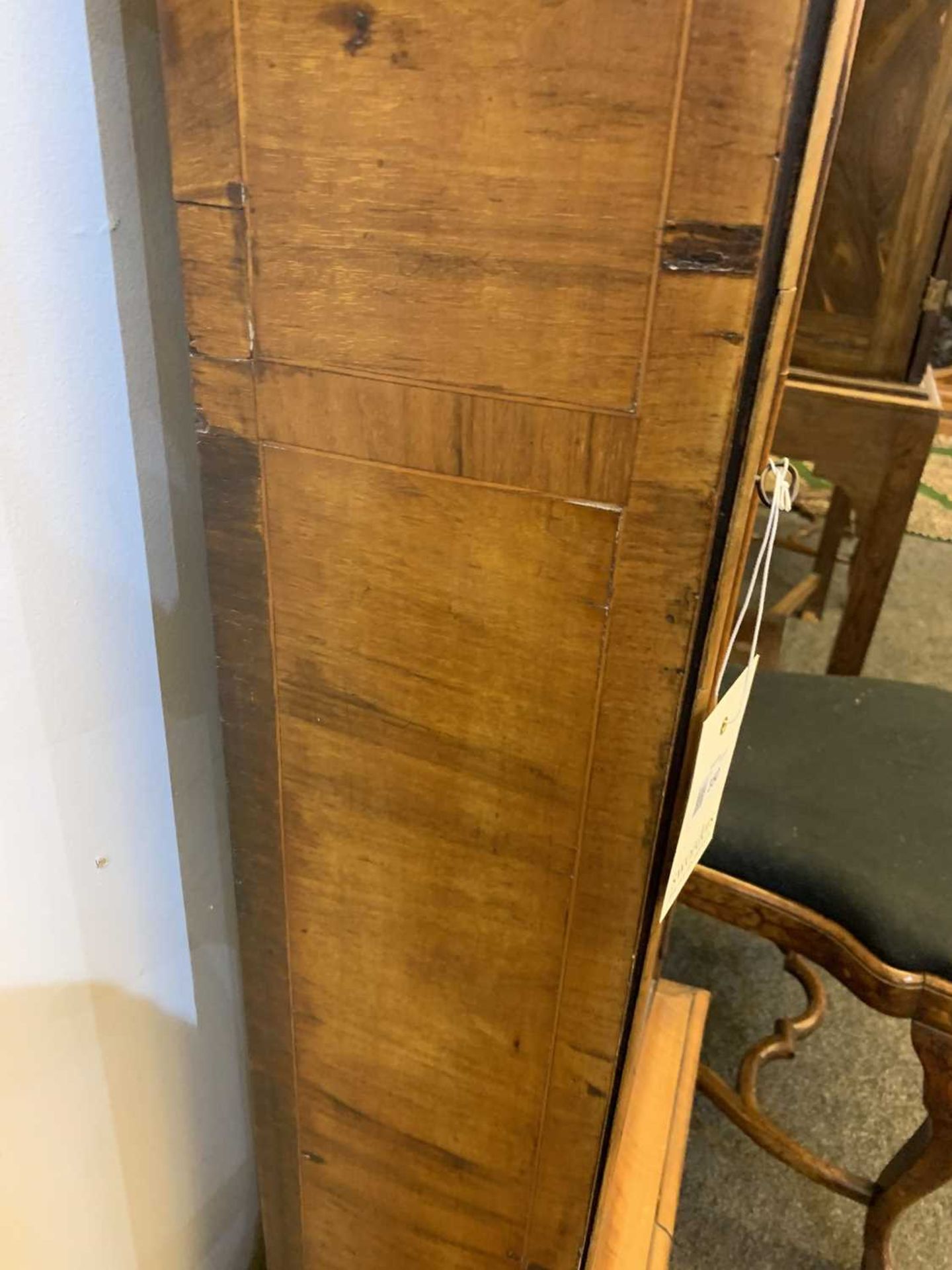 A seaweed marquetry and walnut longcase clock, - Image 11 of 24