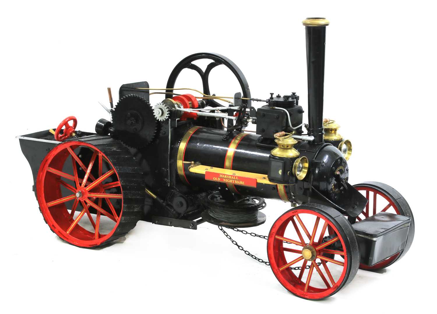 A 3in scale model of a Marshall traction engine 'Old Nightmare',