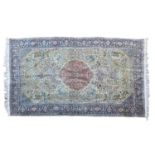 A hand-knotted Isfahan hunting rug,