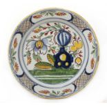 A Dutch delft charger,