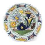 A Dutch delft dish,