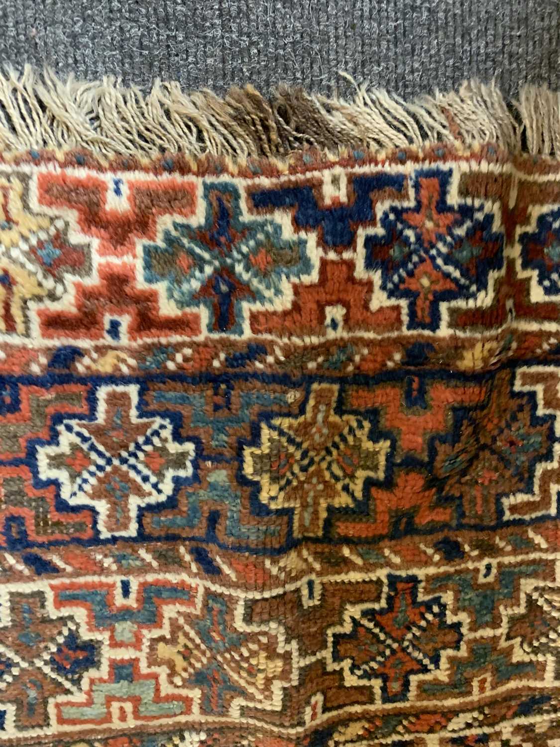 A Persian Khamseh carpet, - Image 15 of 15