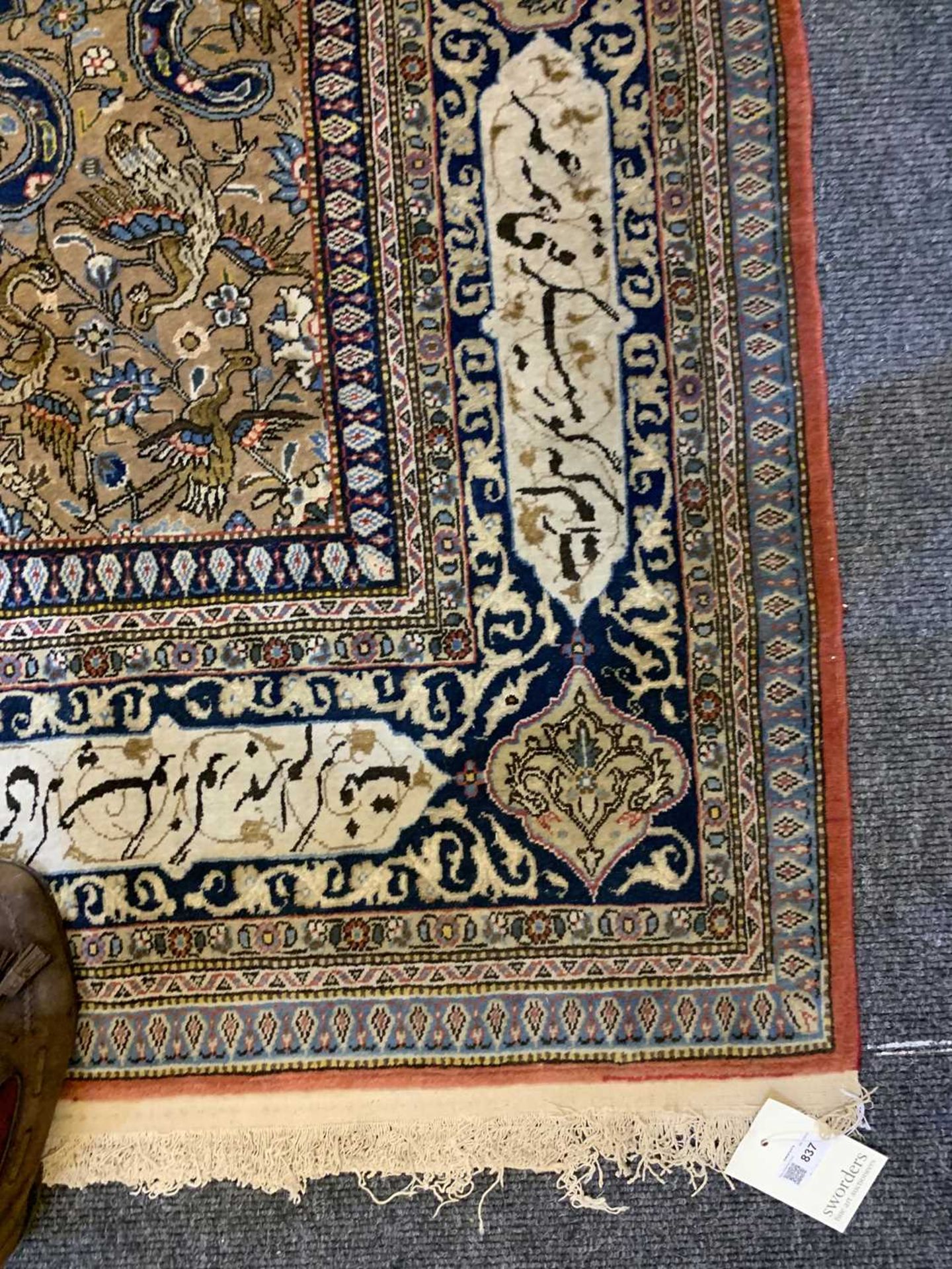 A Tehran Qum carpet, - Image 20 of 25