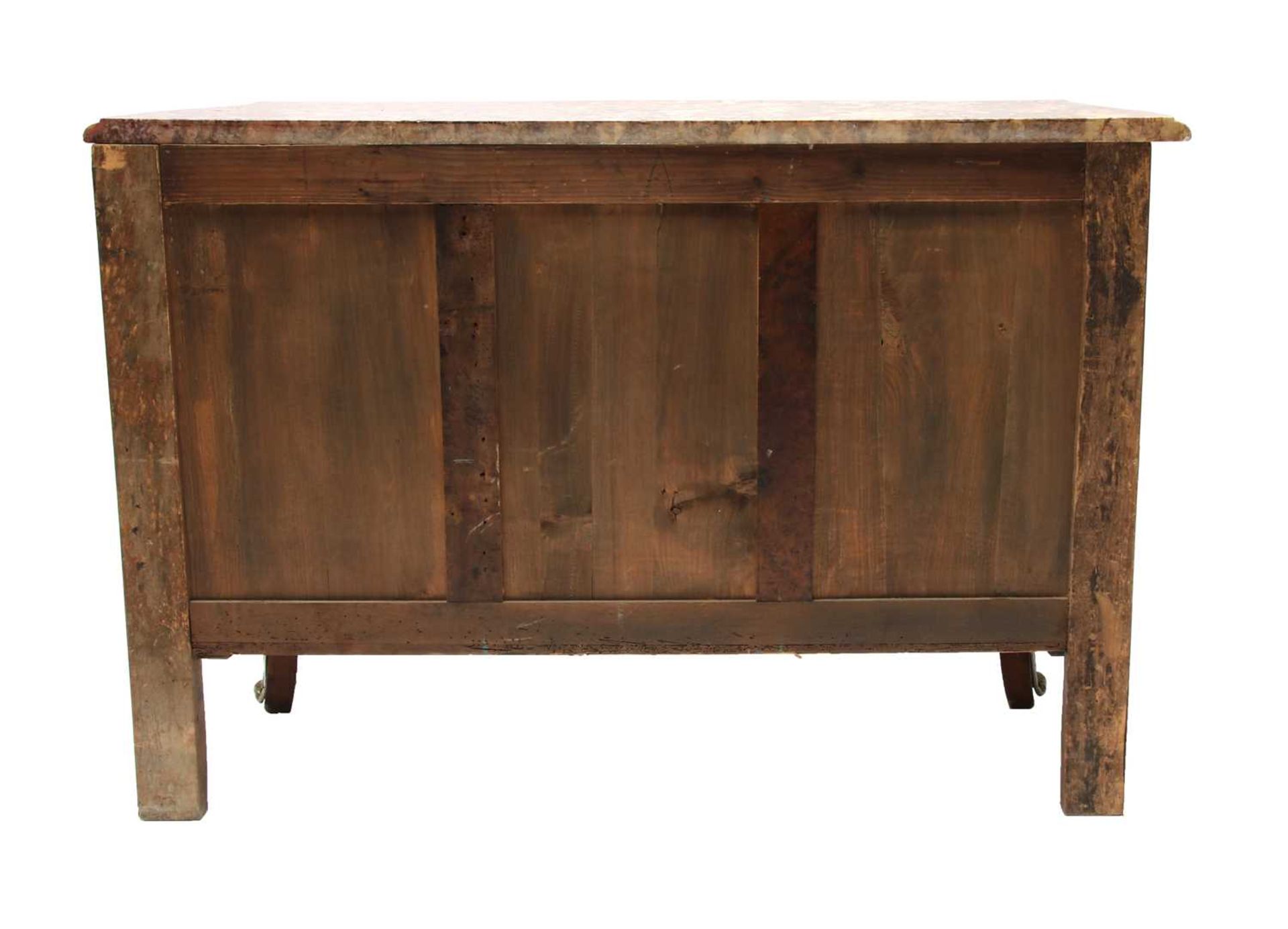 A French Louis XVI walnut commode, - Bild 4 aus 8