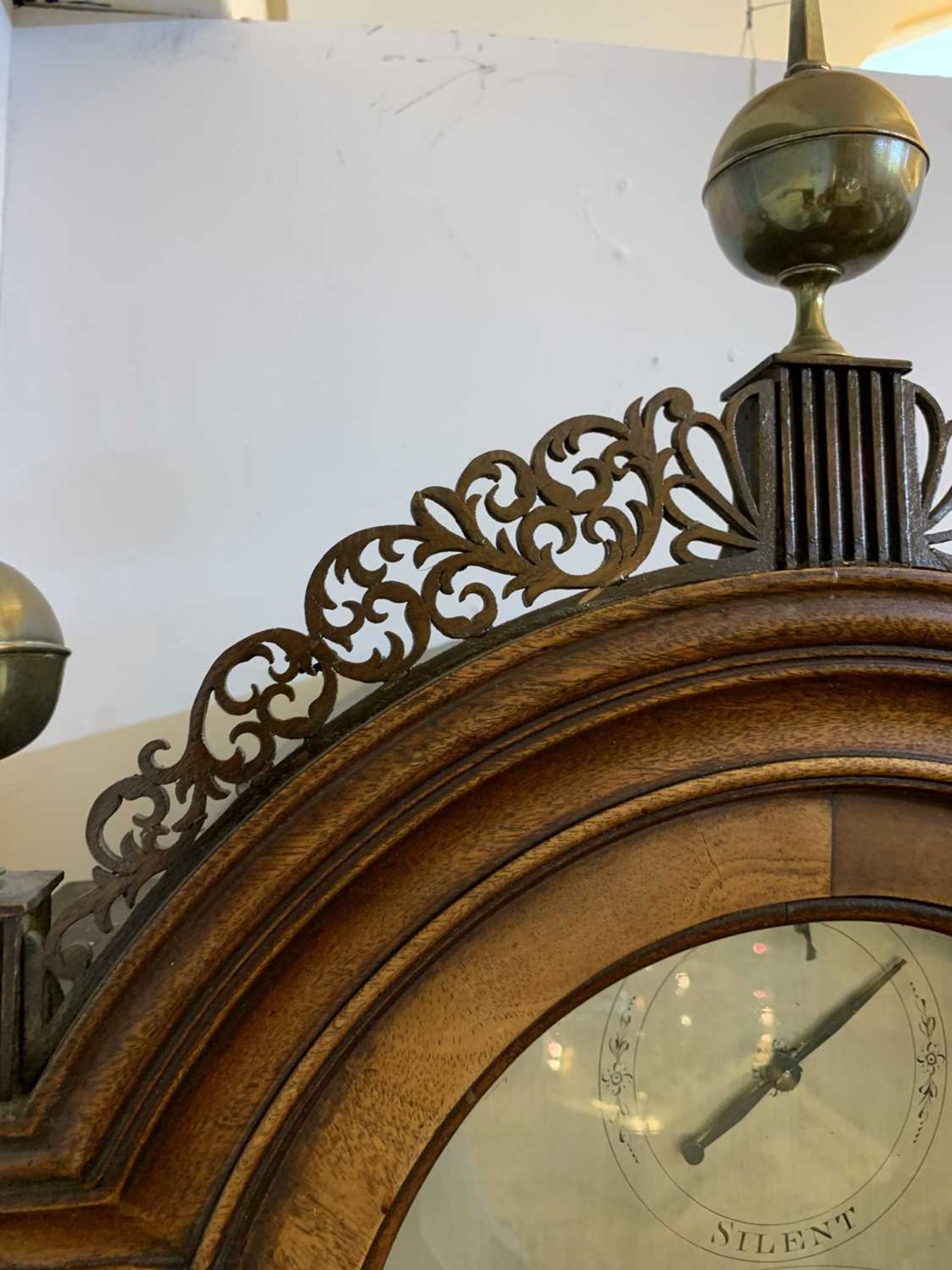 A mahogany longcase clock by Abraham Weston, Lewes, - Image 14 of 50