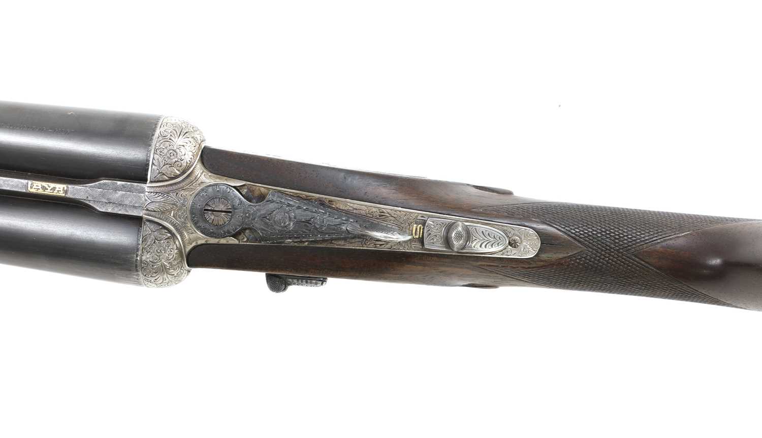 An AYA 'XV' 12 bore double-barrelled sidelock ejector shotgun, - Image 3 of 4