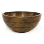 A large sycamore dairy bowl,