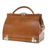 A good leather vanity handbag,