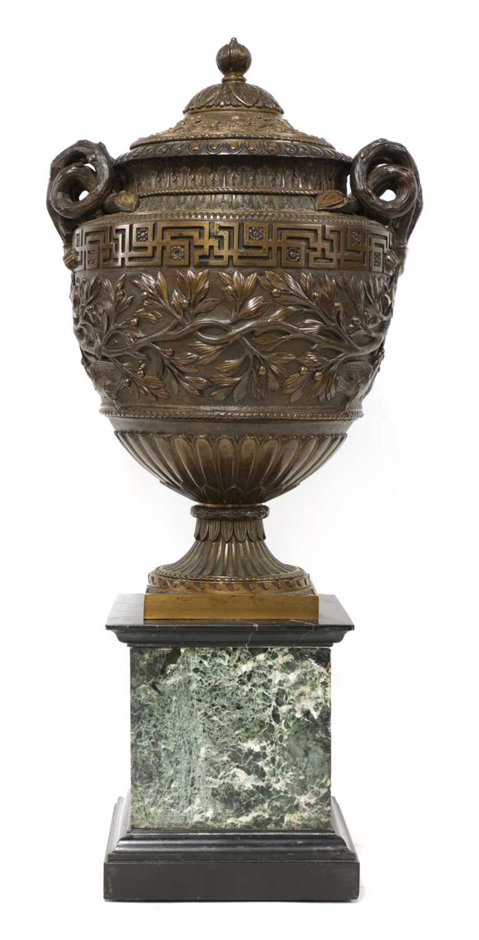 An Italian grand tour bronze urn by Boschetti (1820-1870), - Image 4 of 8