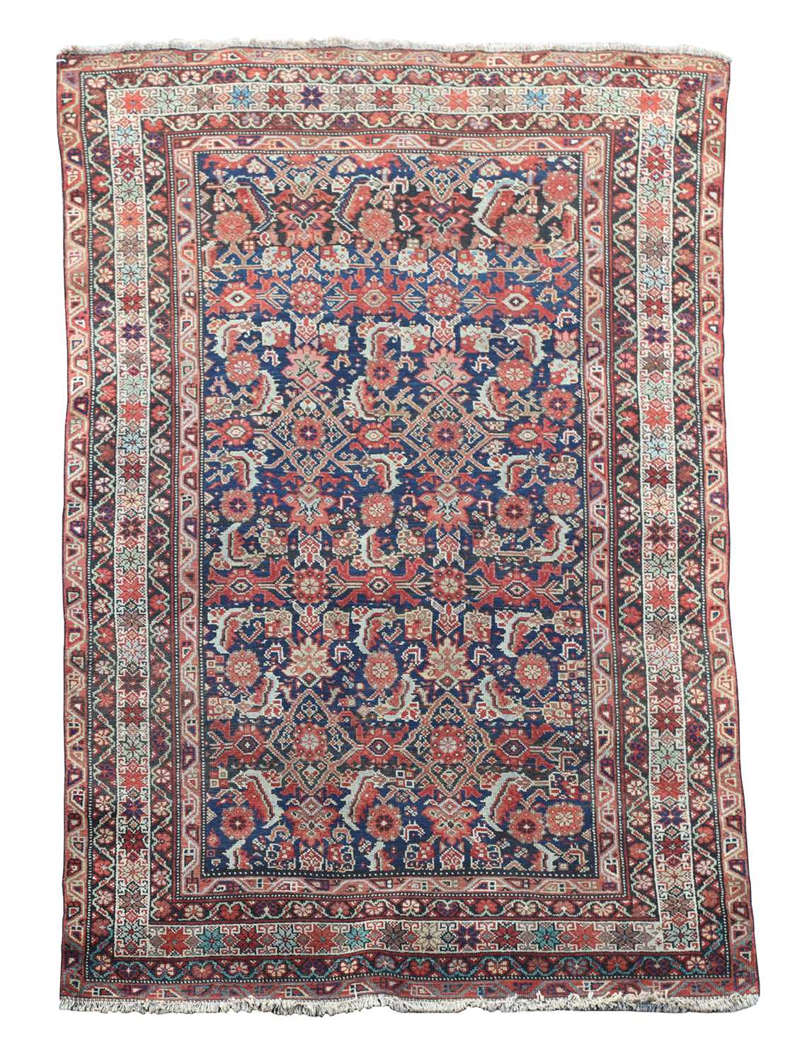 A Persian rug,