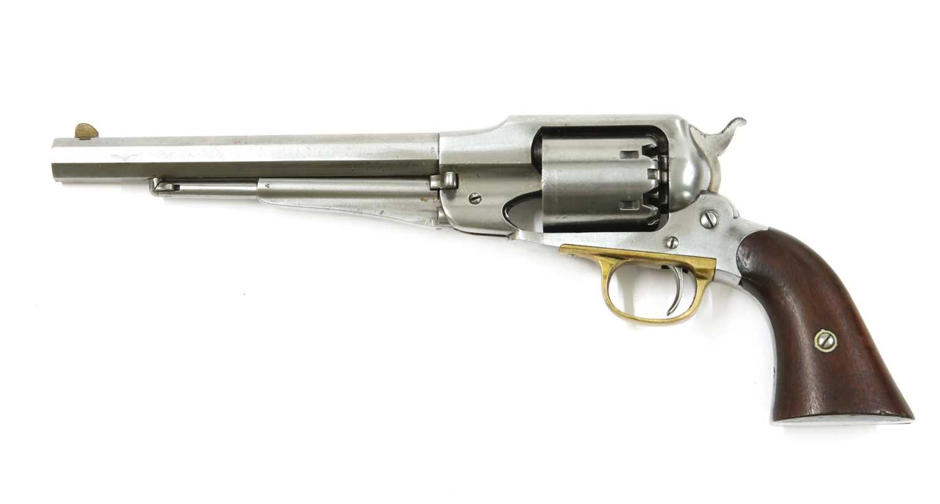 A Remington .44 calibre New Model Army 1858 single percussion action revolver, - Image 2 of 5