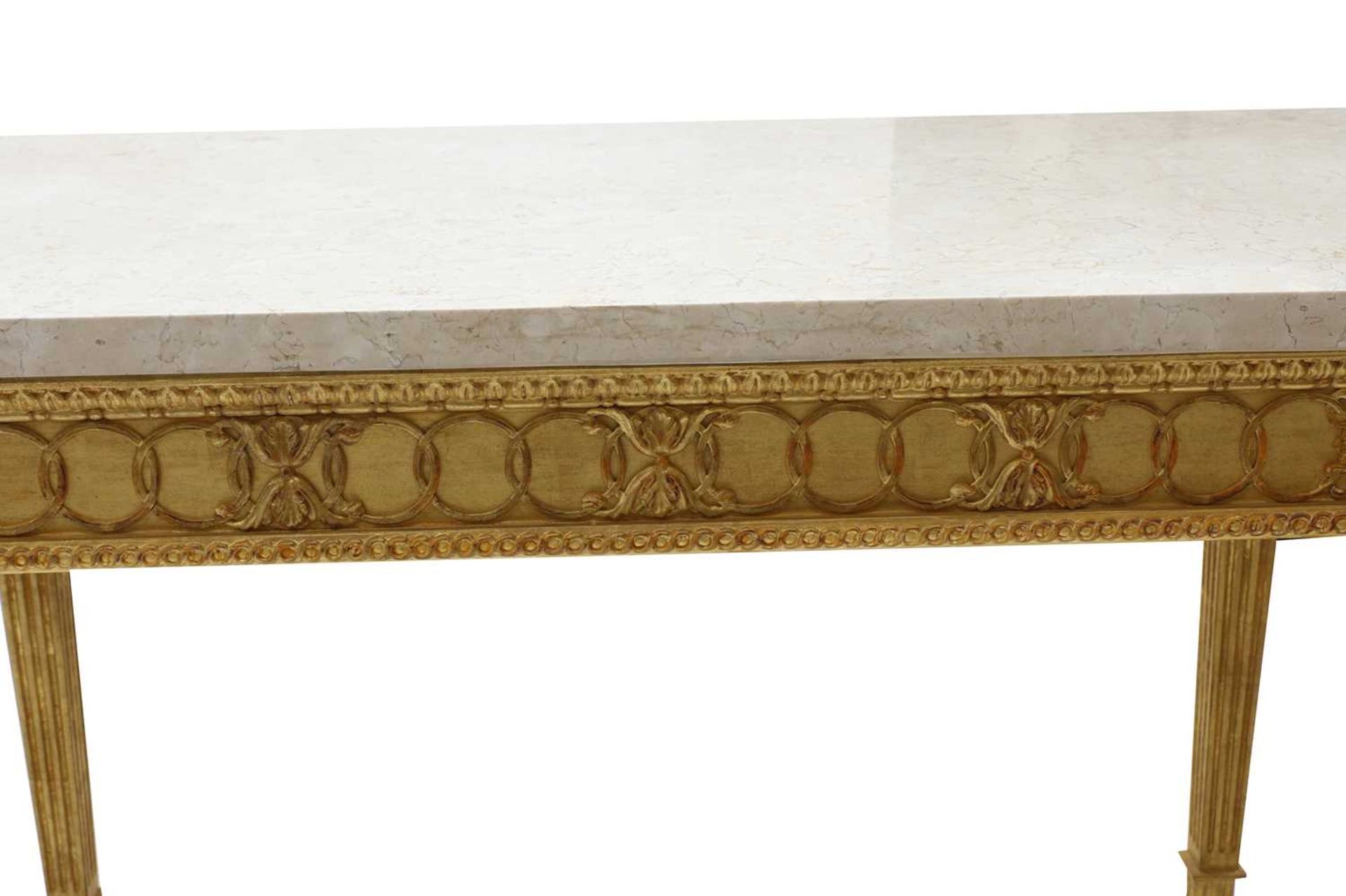 A pair of giltwood console tables - Image 9 of 13