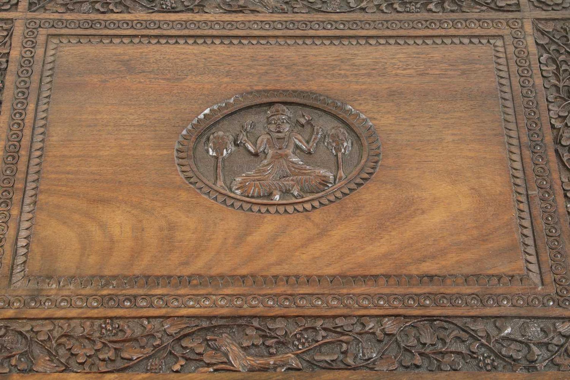 An Indian hardwood étagère, - Image 6 of 6