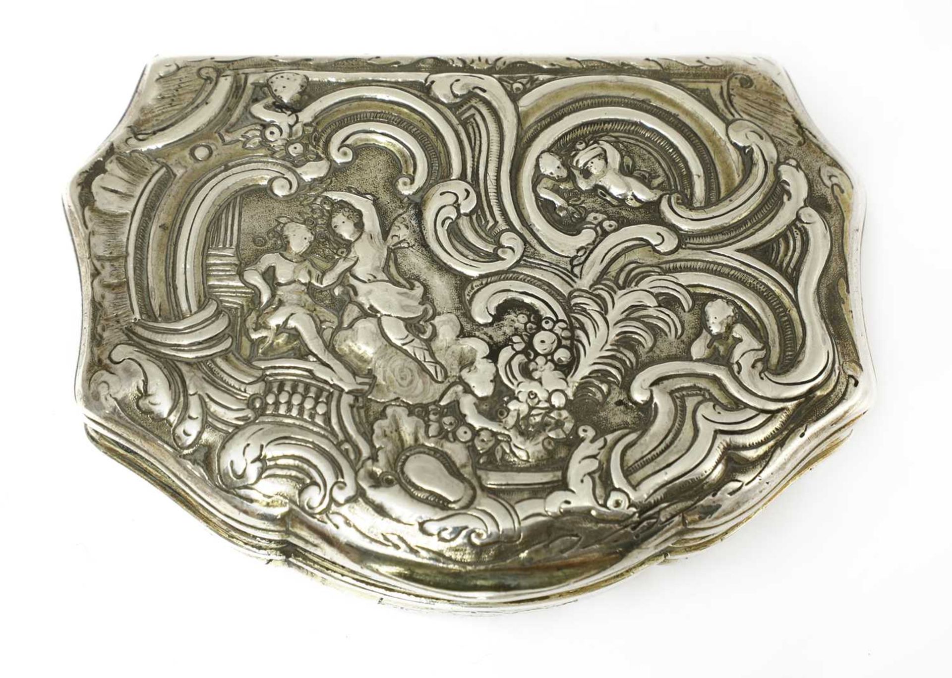 A Dutch silver box, - Image 2 of 3