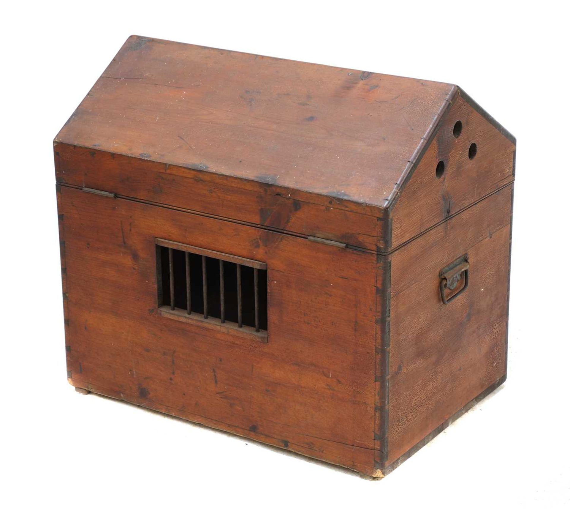 A painted pine dog box inscribed 'Valuable Dog', - Image 11 of 11