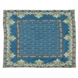 An Art Nouveau Swedish flat-weave carpet,