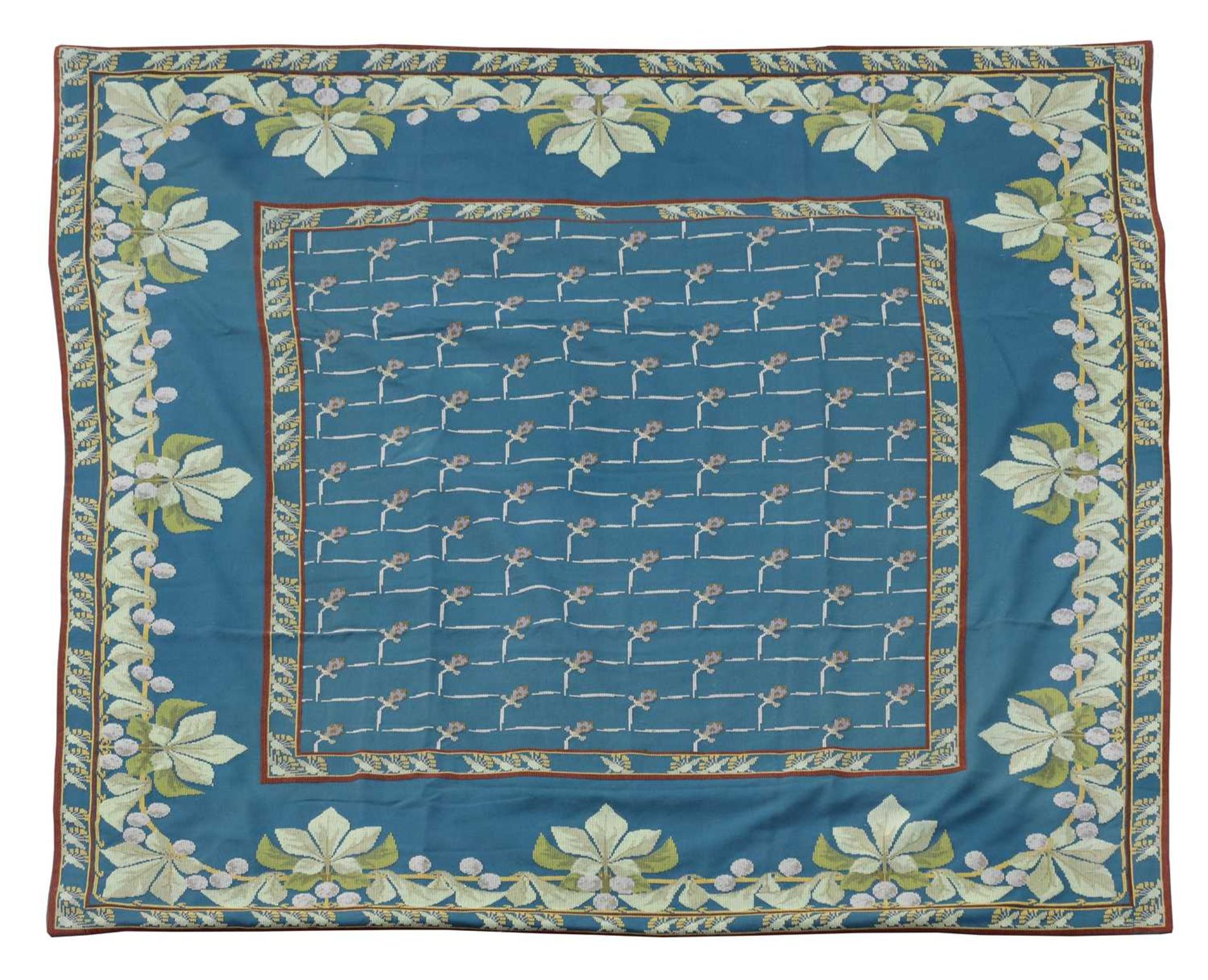 An Art Nouveau Swedish flat-weave carpet,