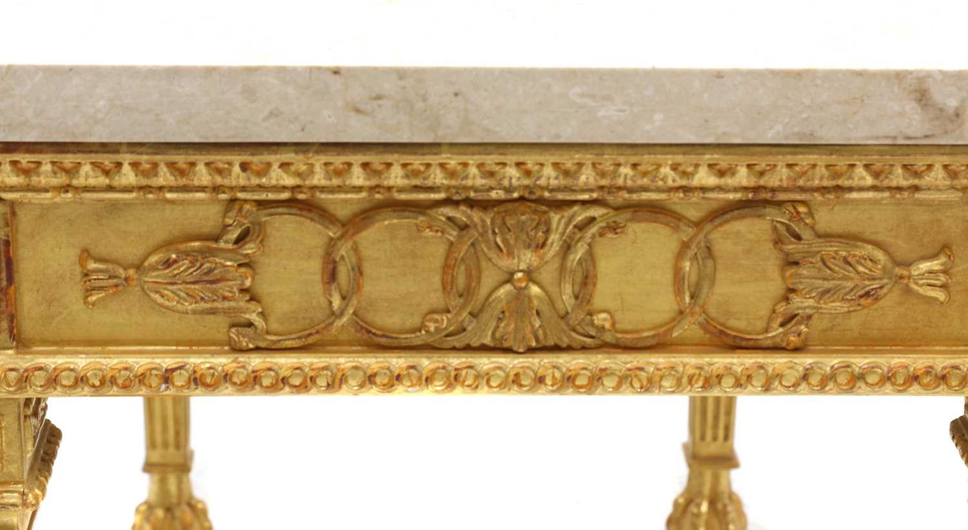 A pair of giltwood console tables - Image 7 of 13