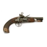 A Spanish miquelet lock belt pistol,