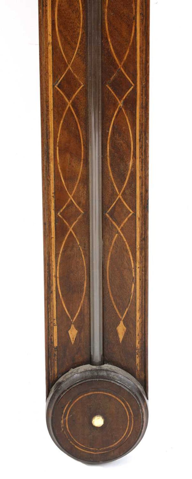 A strung mahogany stick barometer, - Image 3 of 4