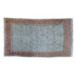 A large Persian carpet,