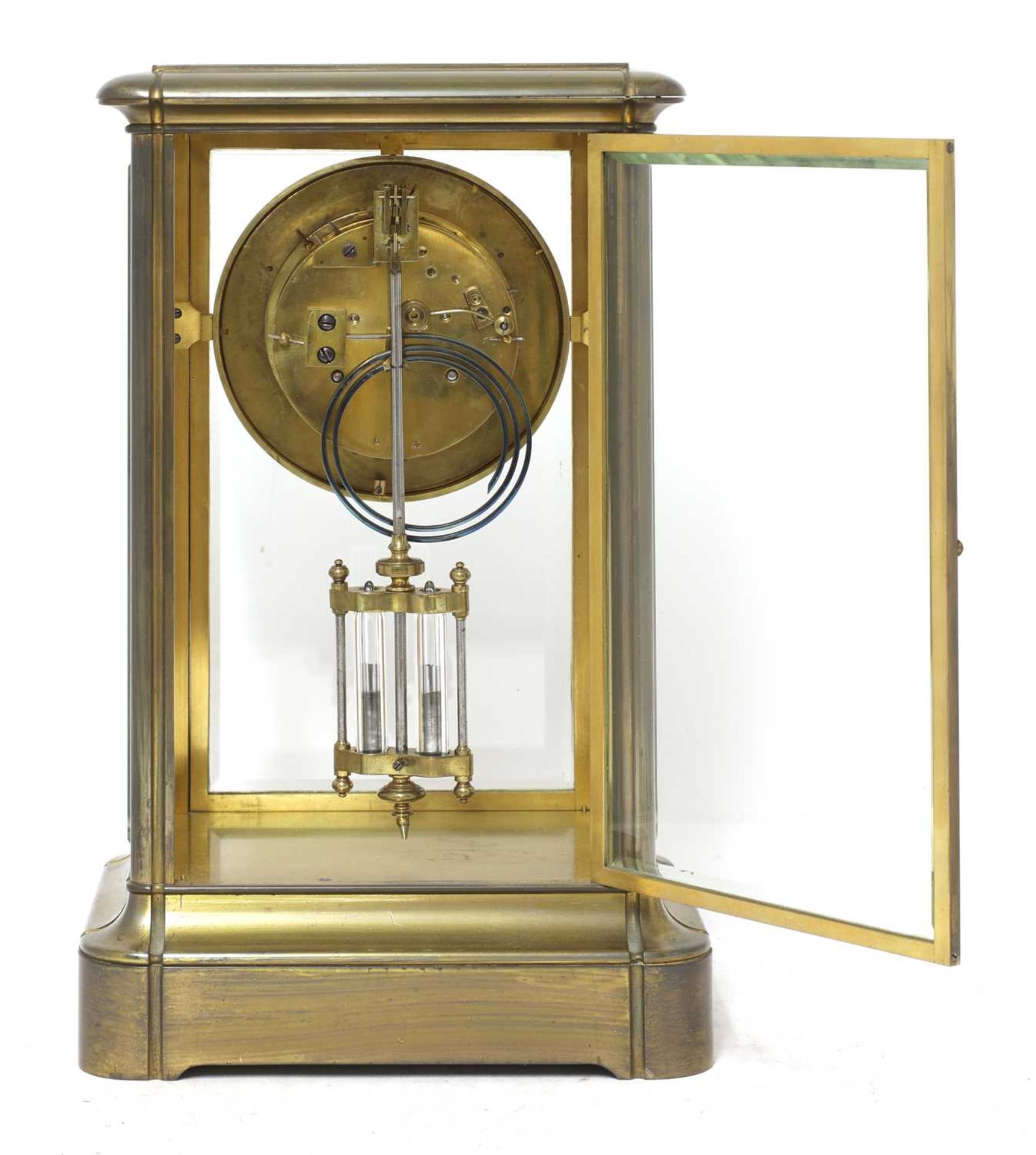 A four-glass mantel clock, - Image 5 of 5