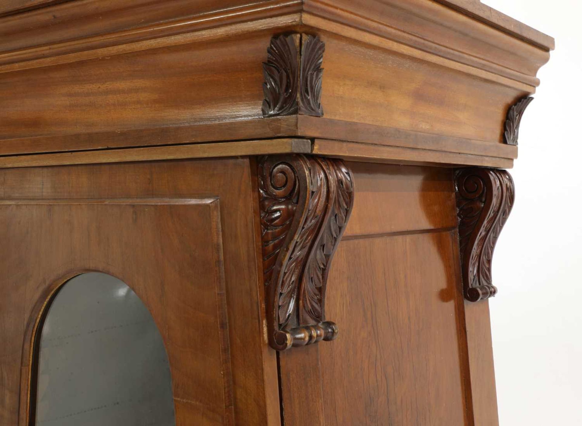 A pair of Victorian mahogany library bookcase pedestals, - Image 3 of 13