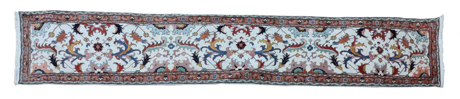 A Persian Heriz runner,