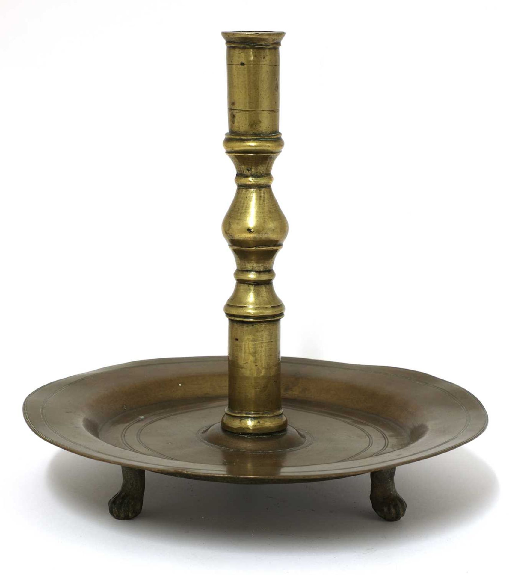 A brass candlestick, - Image 2 of 2