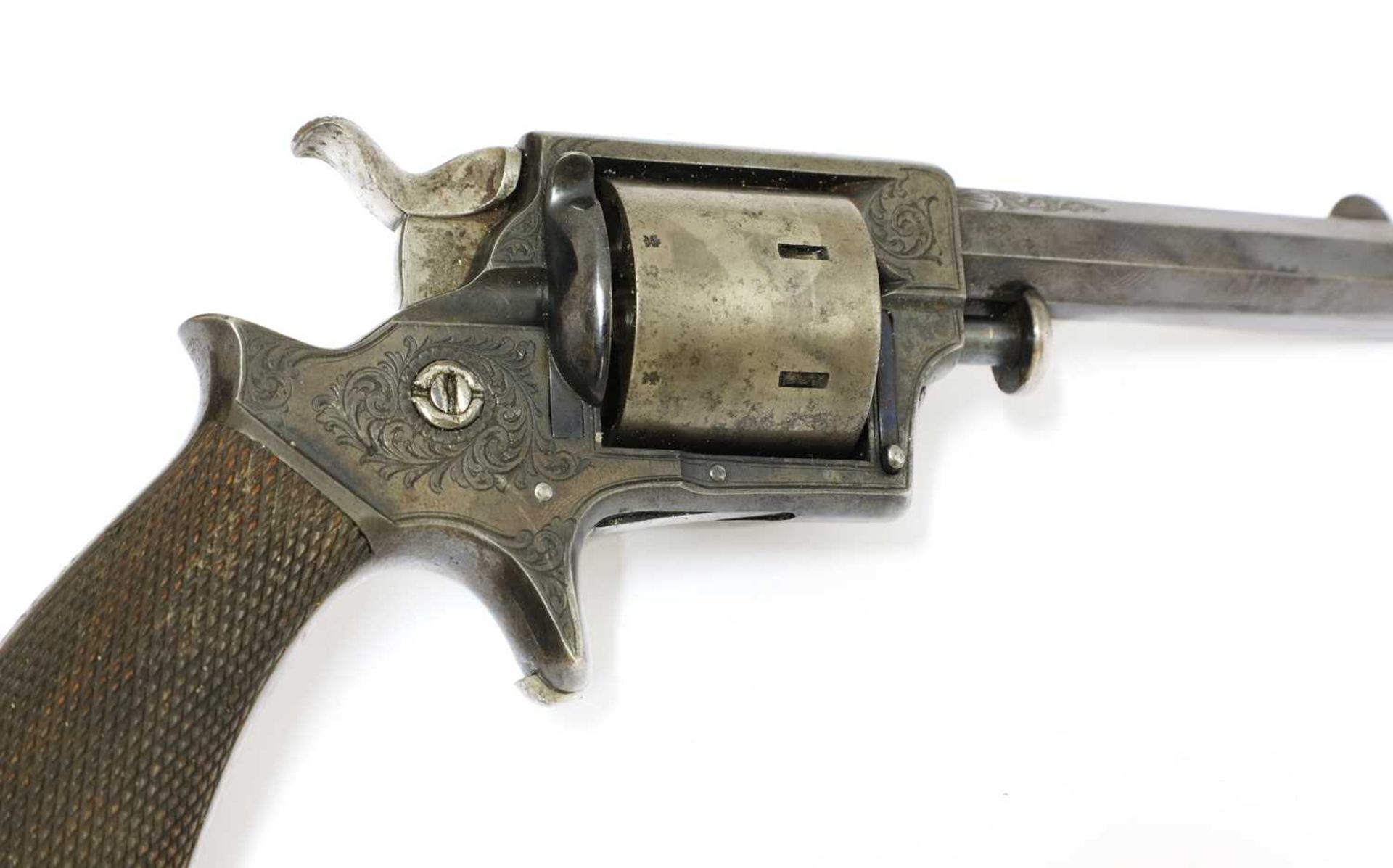 A Cogswell & Harrison Tranter Patent .32 (rimfire) revolver, - Image 2 of 6