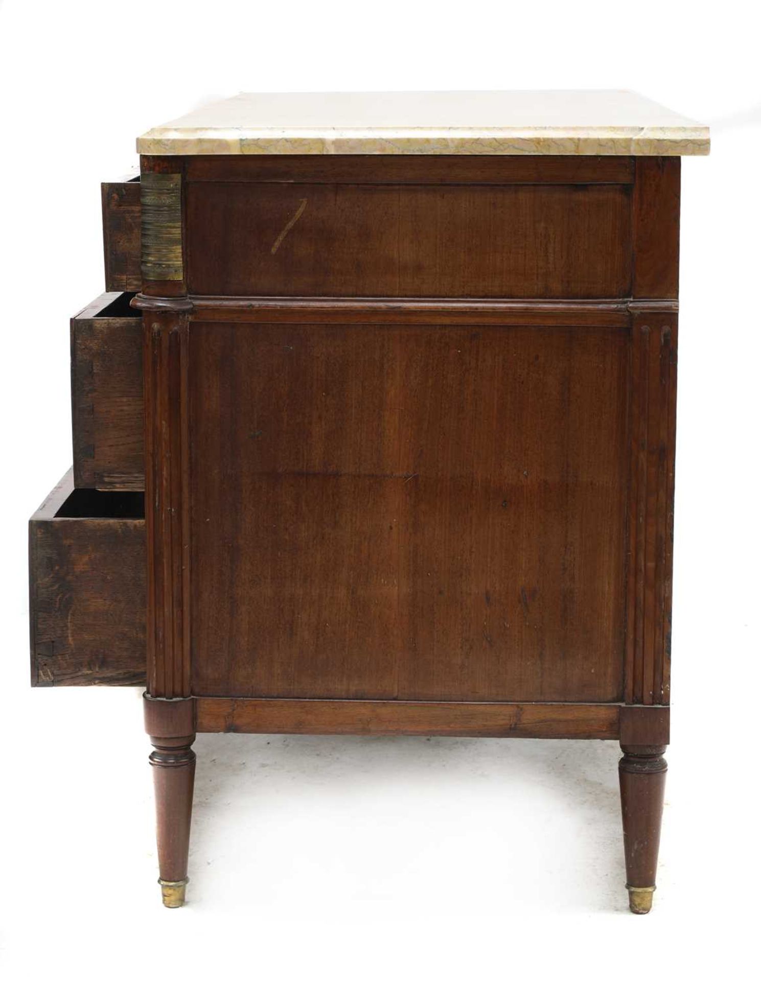 A French mahogany commode, - Image 3 of 36