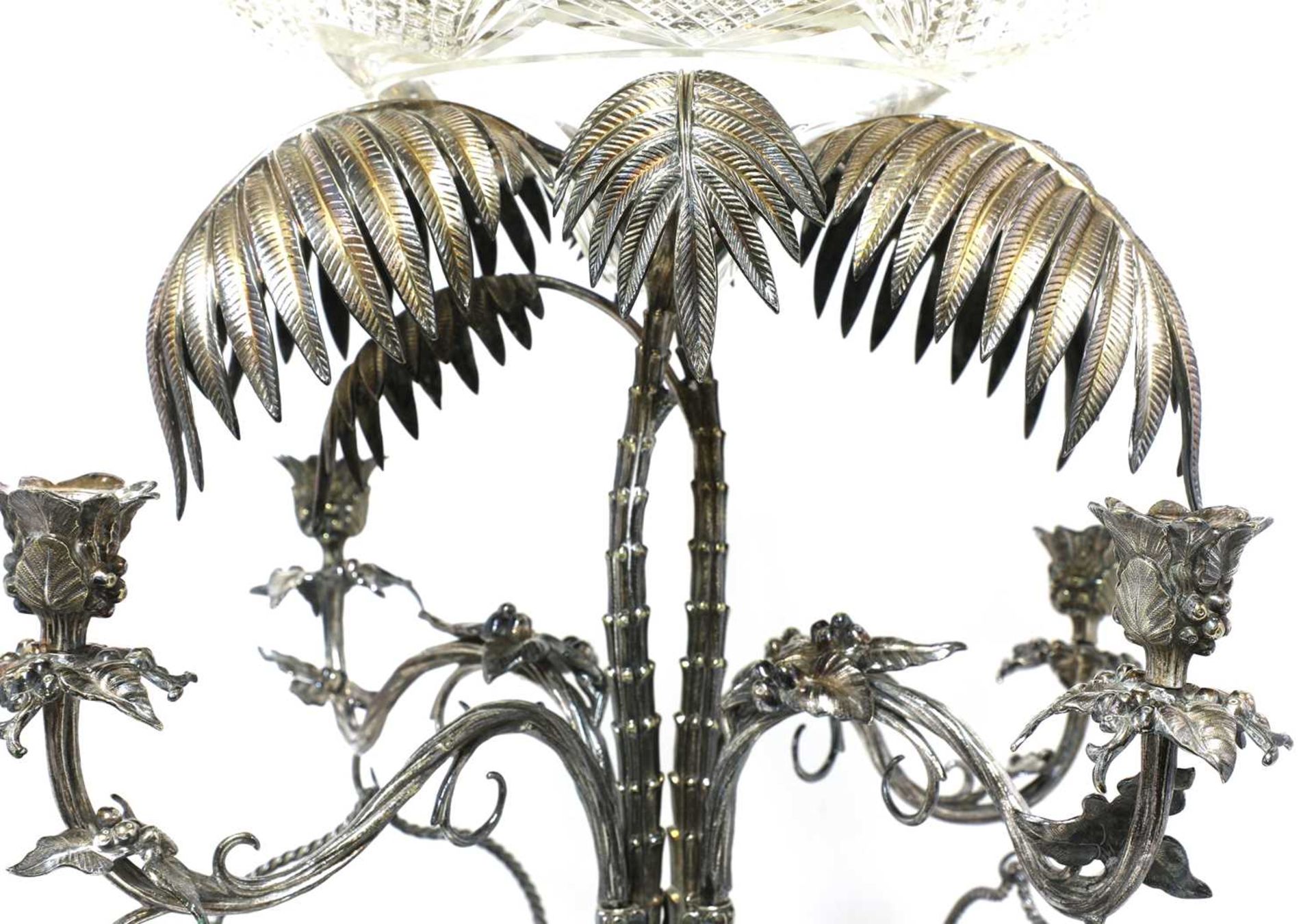 A Victorian silver-plated centrepiece, - Image 13 of 14