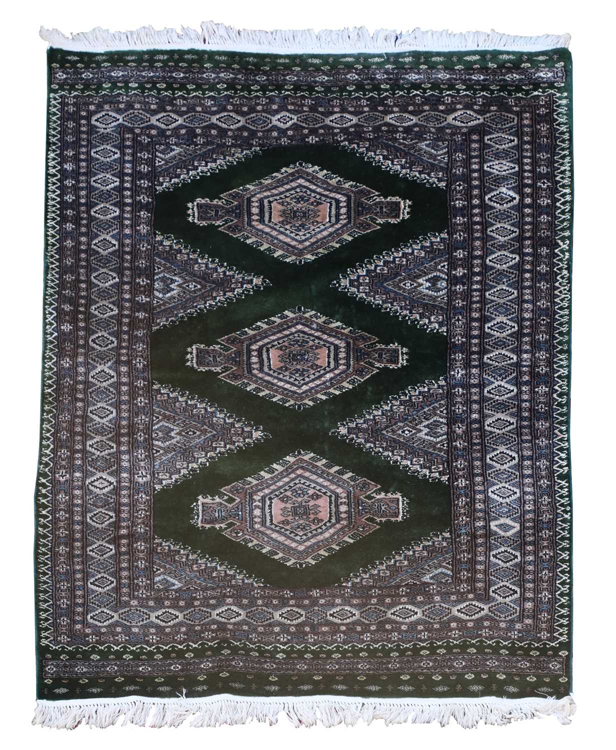 A Persian rug,