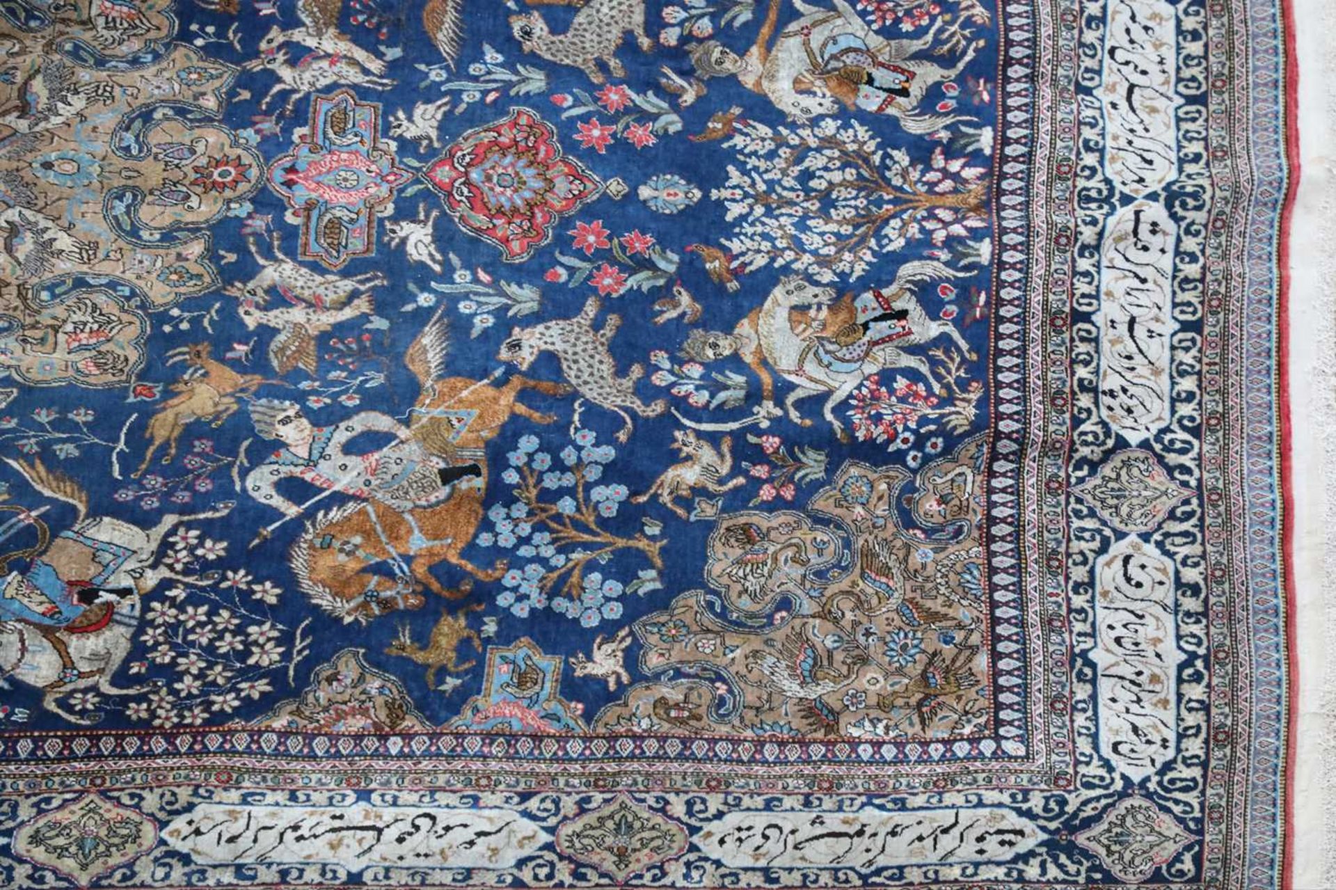 A Tehran Qum carpet, - Image 2 of 25