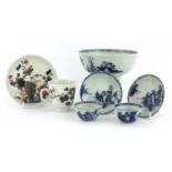 A collection of Nanking Cargo Chinese export porcelain,