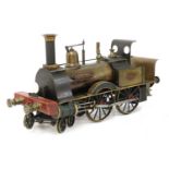 A 3in gauge spirit-fired live steam 4-4-0 Stevens Model Dockyard locomotive no 731, 'Dreadnought',