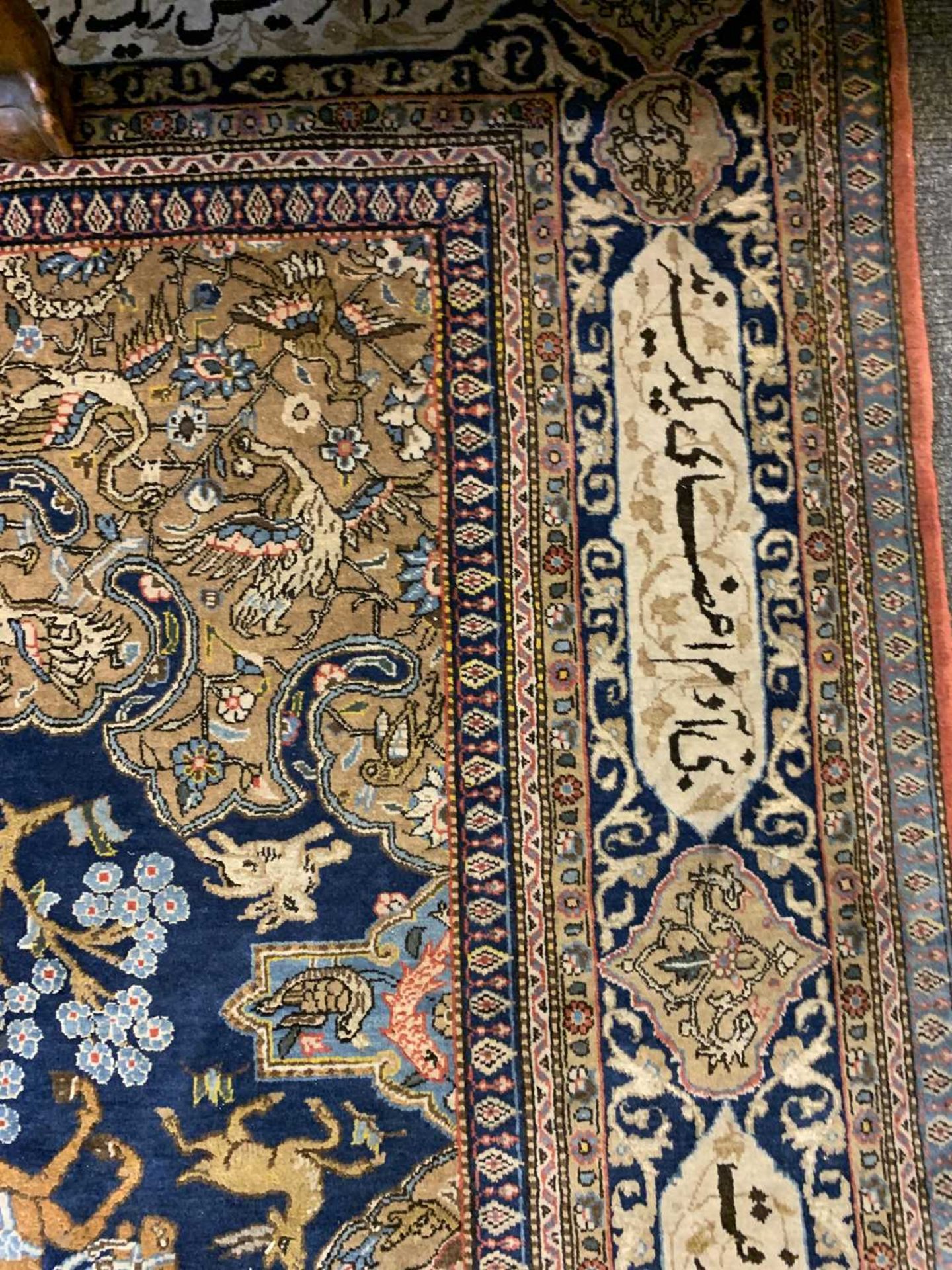 A Tehran Qum carpet, - Image 14 of 25