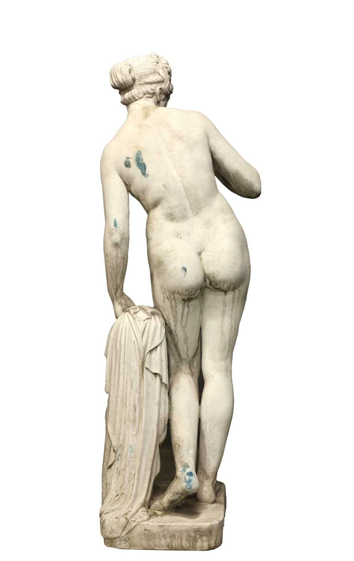 A composite garden statue of Venus with the Apple, - Image 7 of 10