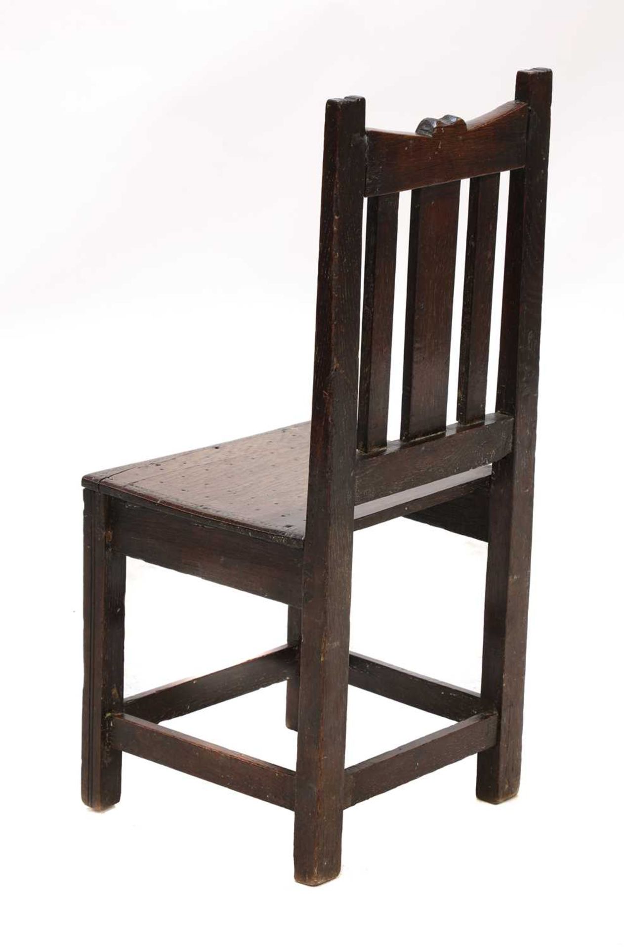 An oak child's chair, - Image 4 of 4
