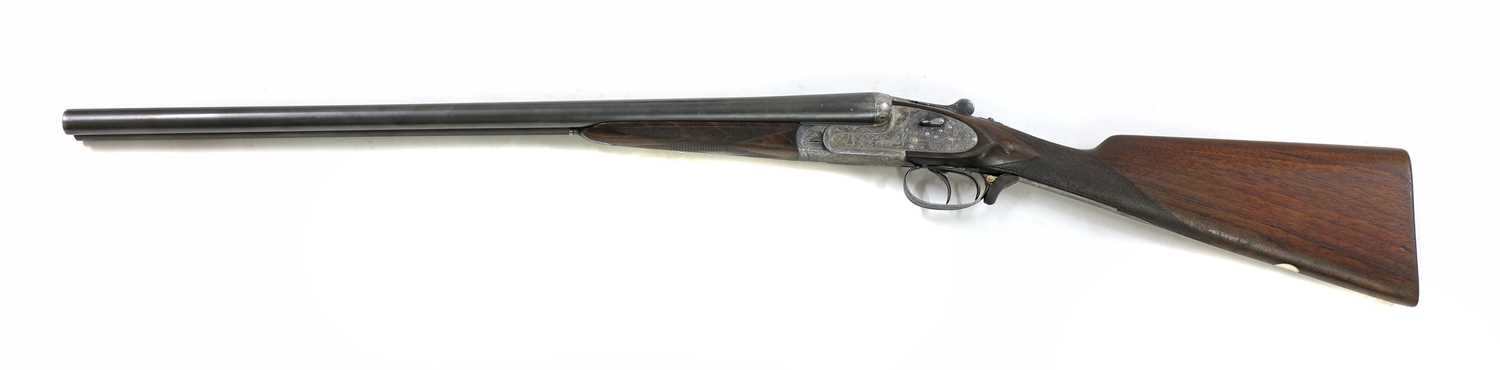 An AYA 'XV' 12 bore double-barrelled sidelock ejector shotgun, - Image 4 of 4