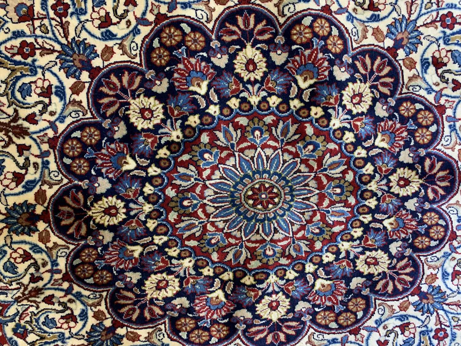 A large Persian Khorassan carpet, - Image 13 of 17